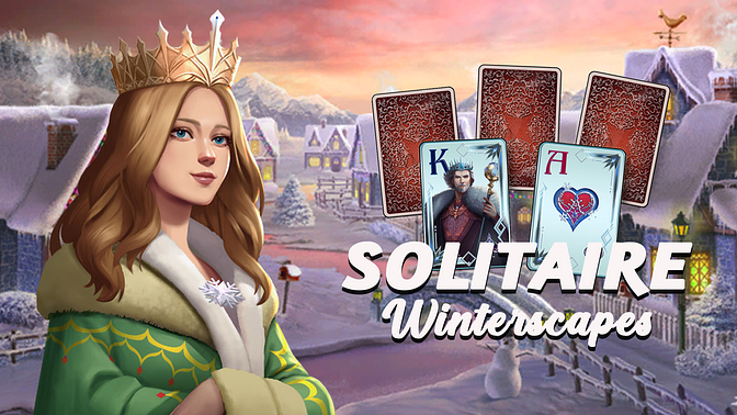 Jewel Match: Solitaire Winterscapes