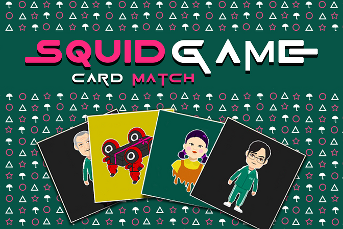 Squid Game Card Match