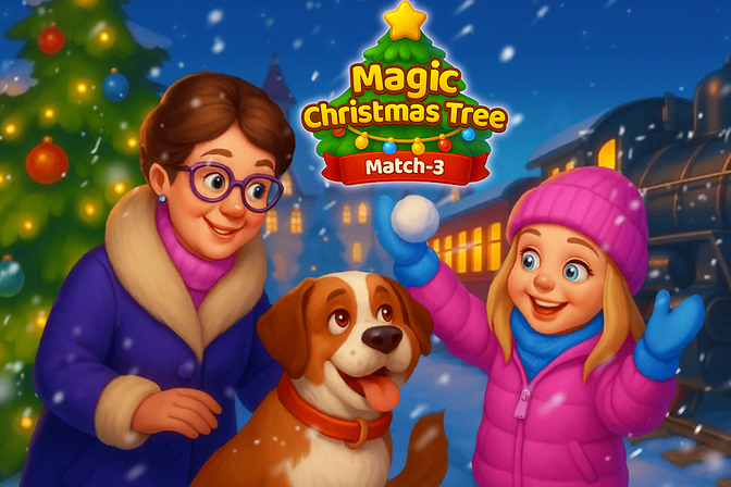 Magic Christmas Tree Match 3