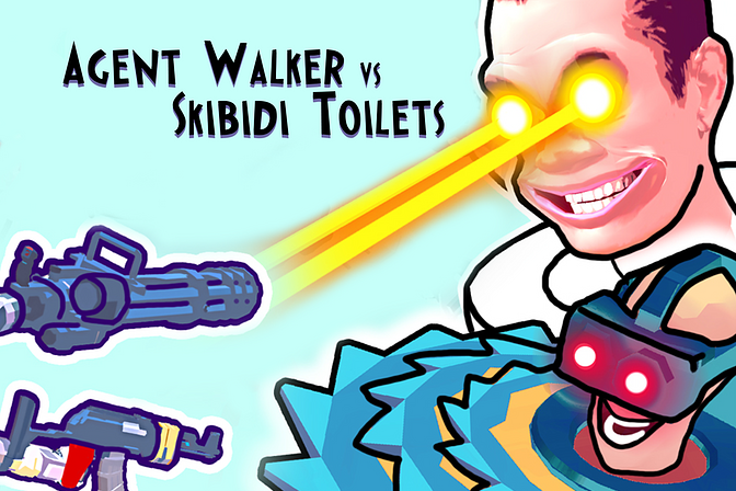 Agent Walker vs Skibidi Toilets