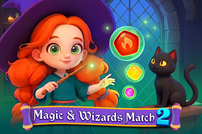 Magic and Wizards Match 2