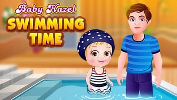 Baby Hazel Zwemtijd