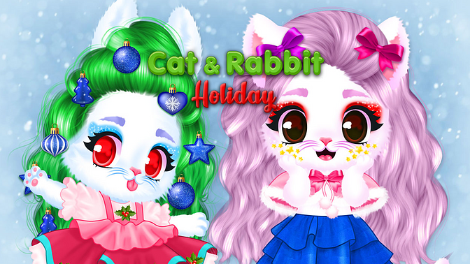Cat and Rabbit Holiday