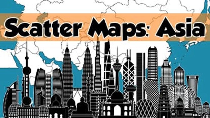 Scatter Maps: Asia