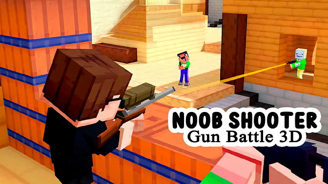 Noob Shooter: Gun Battle 3D