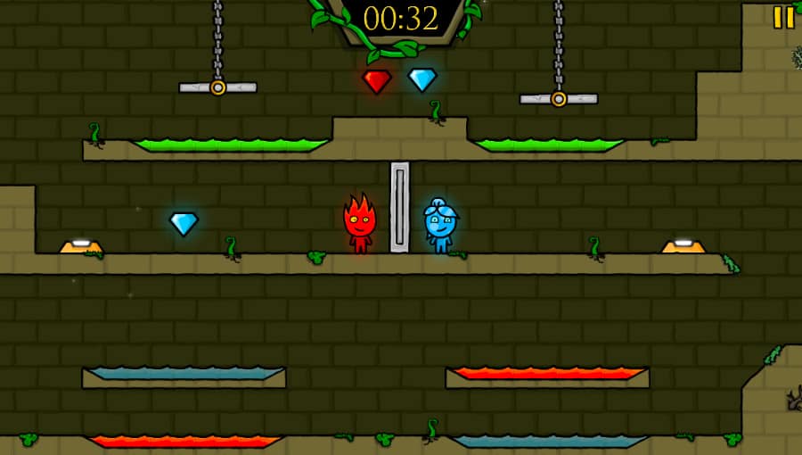 Vuurjongen & Watermeisje 1 Online Spel Speel Nu spele.nl