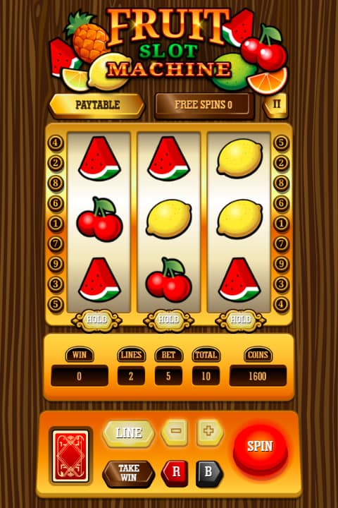 why do slot machines use fruit