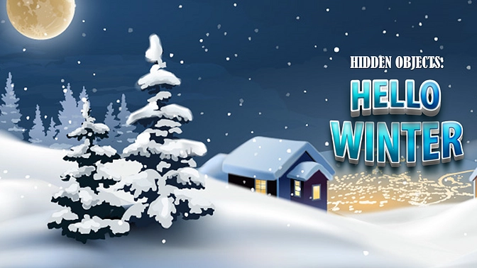 Hidden Objects Hello Winter