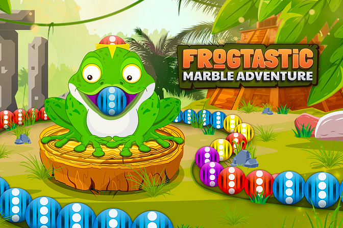 Frogtastic Marble Adventure