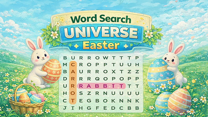 Word Search Universe Easter