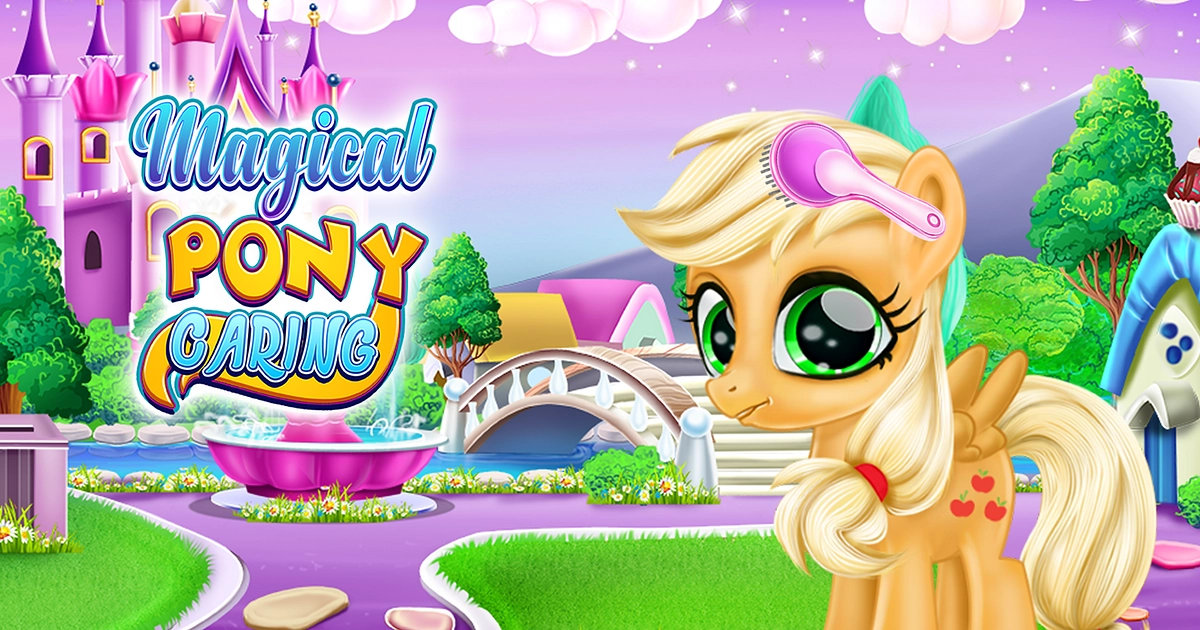 Magical Pony Caring - Online Spel - Nu |